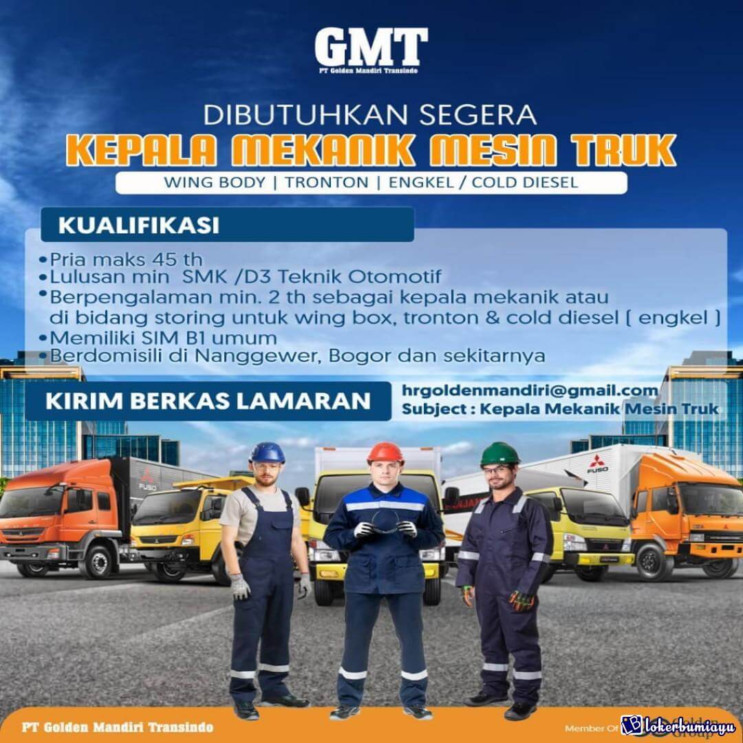 PT Golden Mandiri Transindo