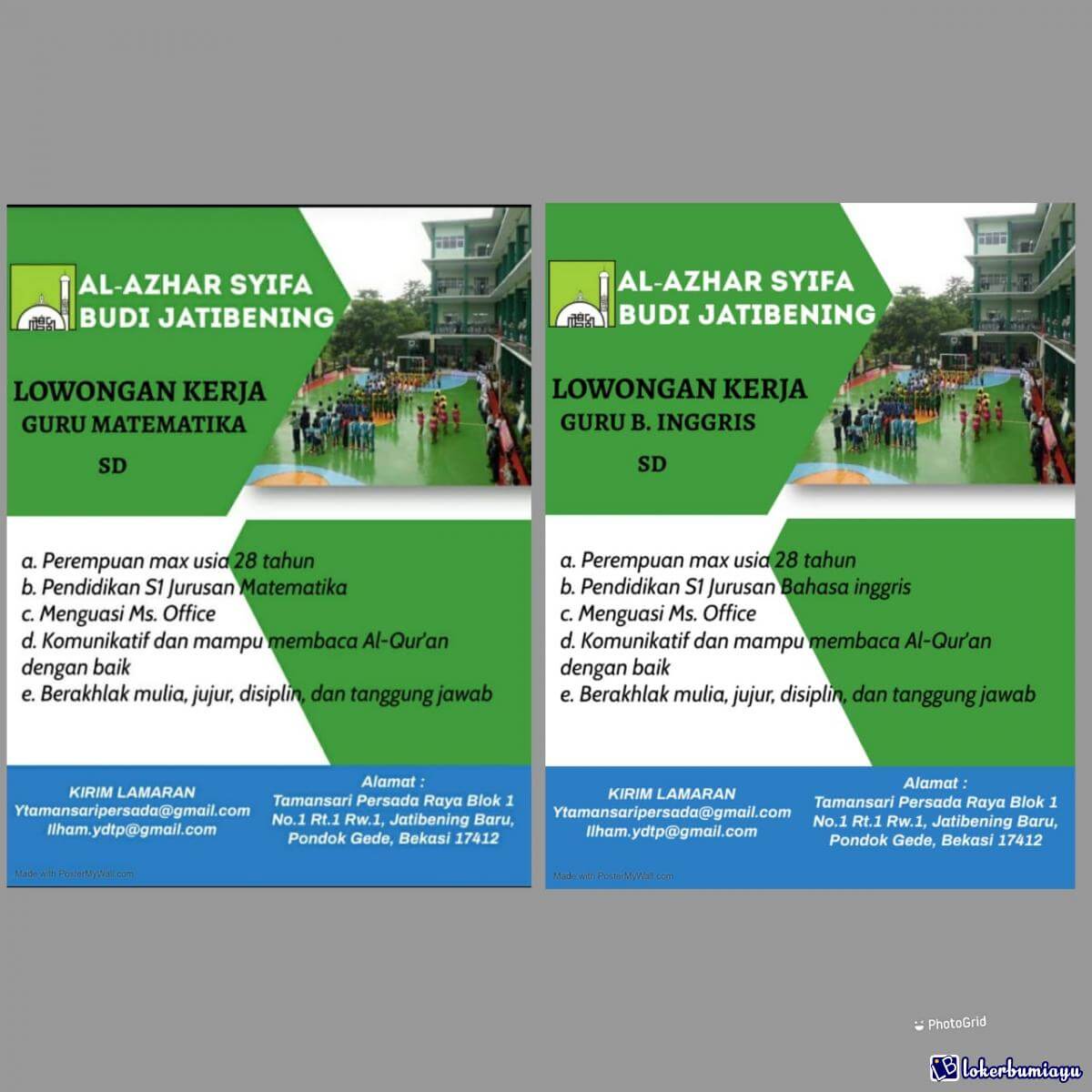 SD Al Azhar Syifa Budi Jatibening