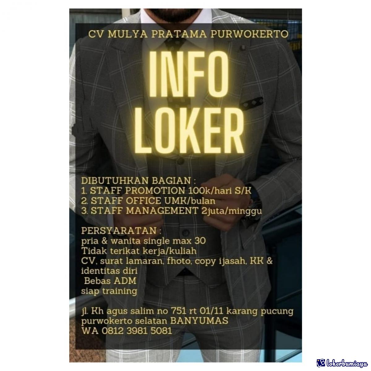MULYA PRATAMA PURWOKERTO