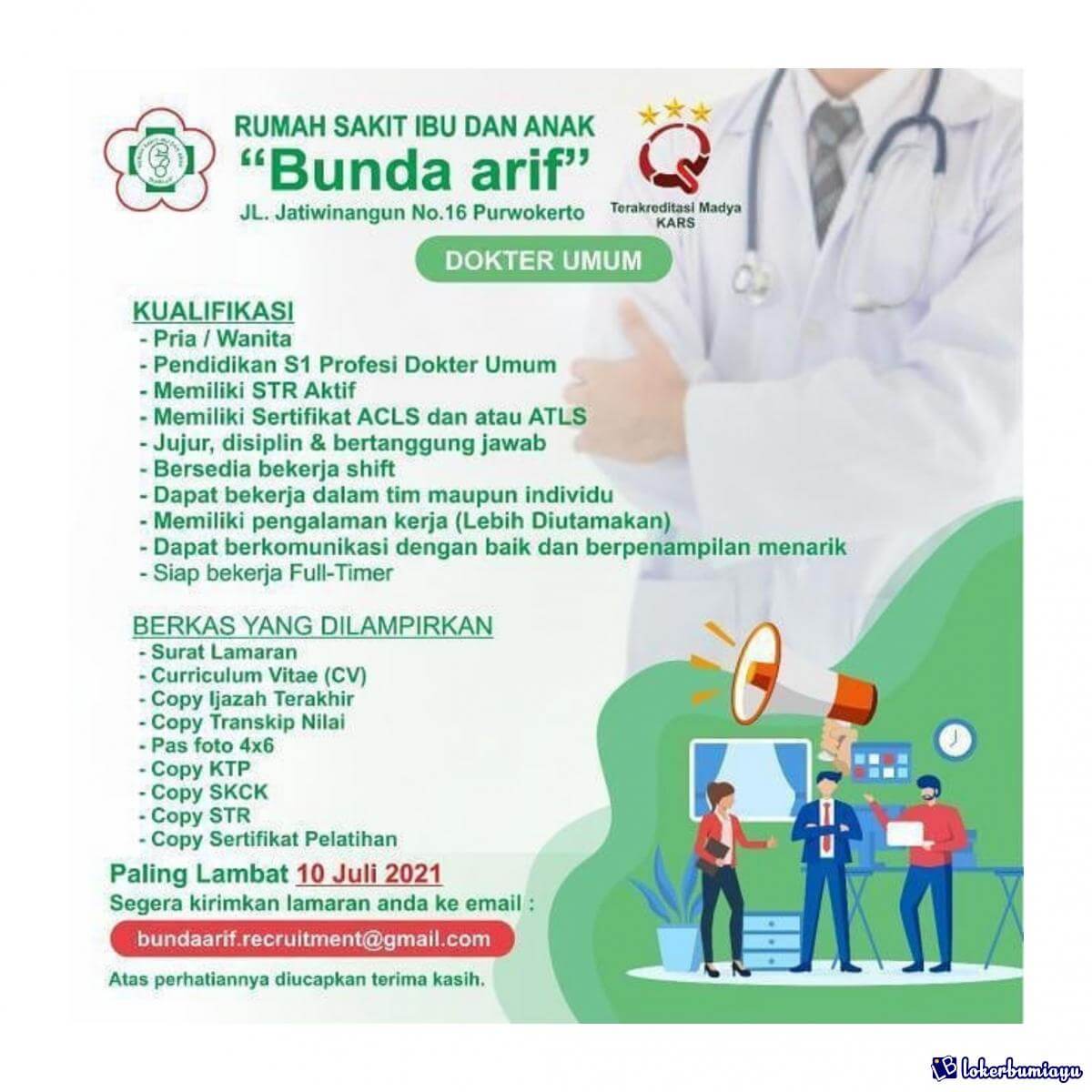 RSIA Bunda arif Purwokerto