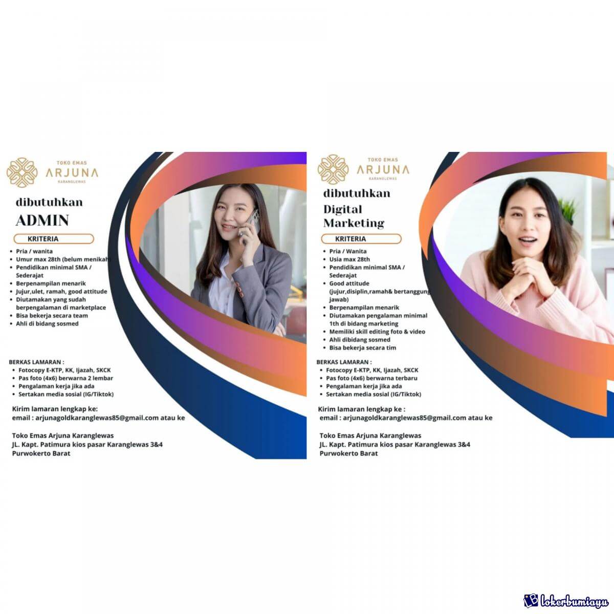Toko Emas Arjuna Karanglewas