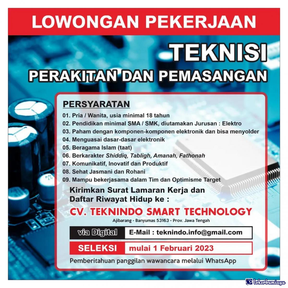 CV Teknindo Smart Technology