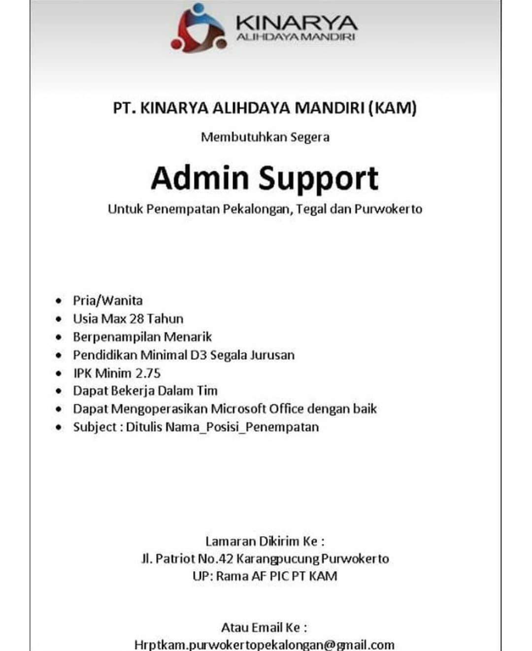 PT. KINARYA ALIHDAYA MANDIRI