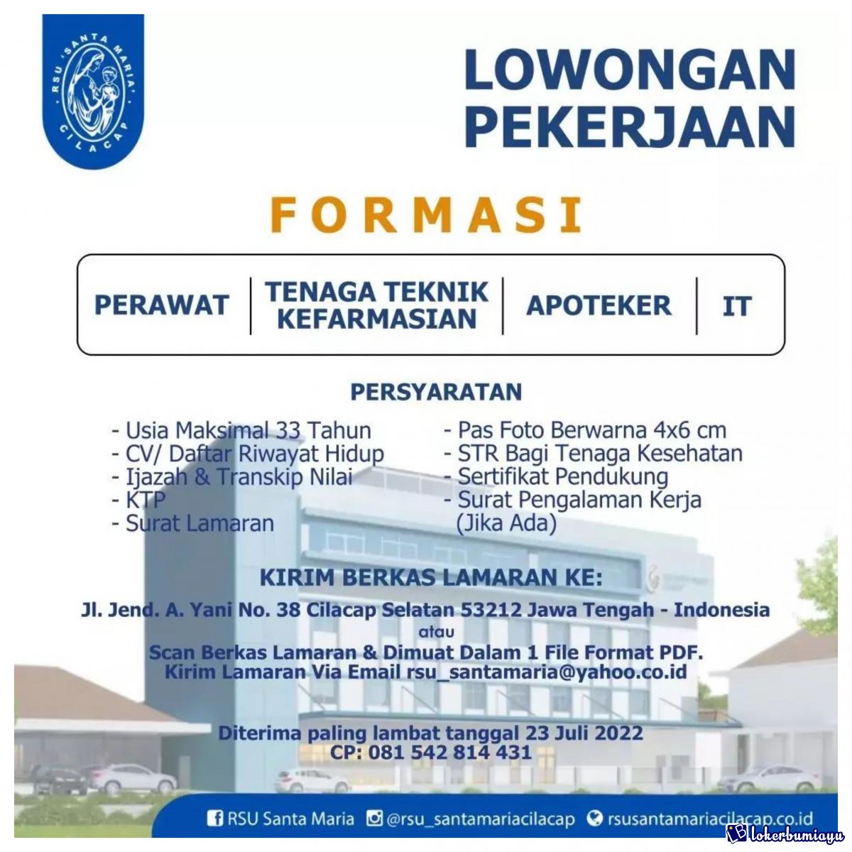 Rsu Santa Maria Cilacap
