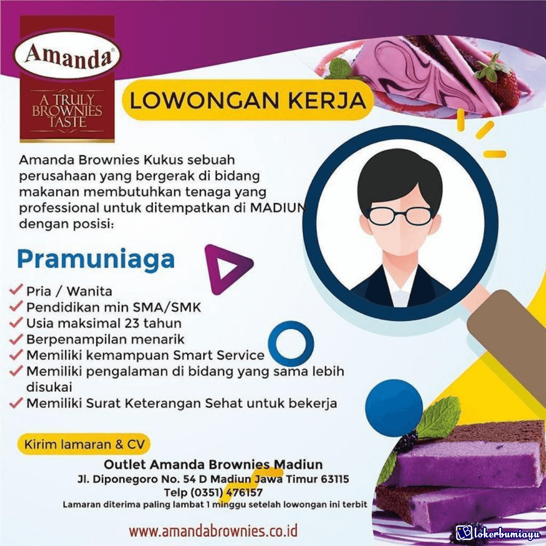 Amanda Brownies Madiun