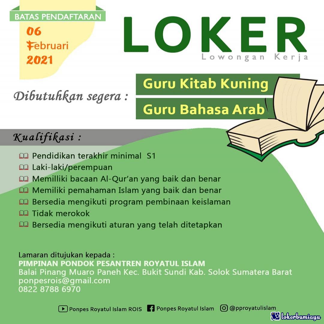 Pondok Pesantren Royatul Islam Solok