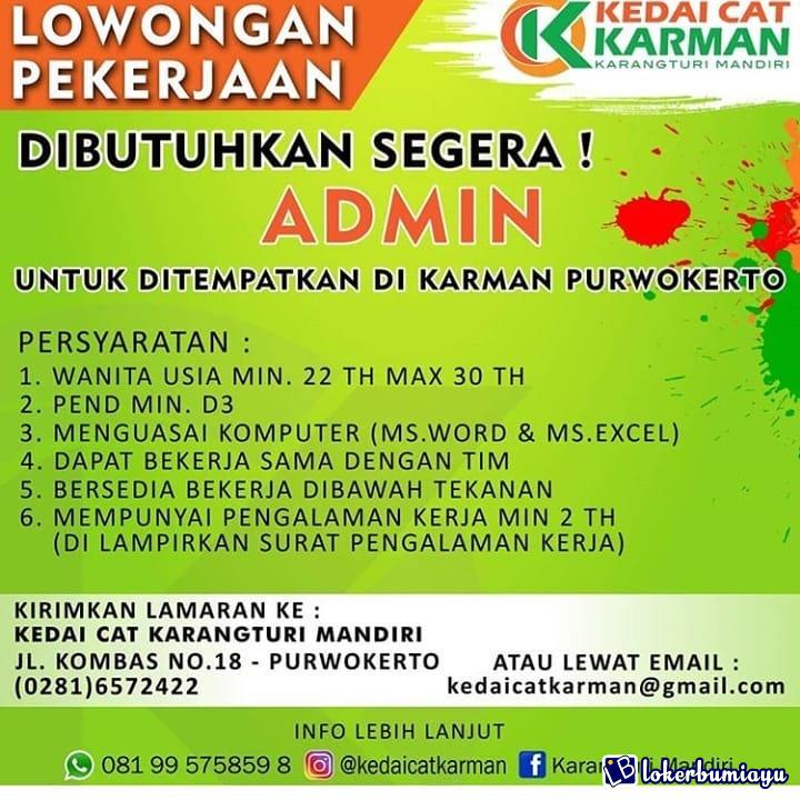 KEDAI CAT KARMAN KARANGTURI MANDIRI