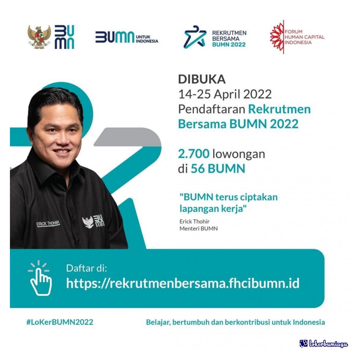 Rekrutmen Bersama BUMN 2022