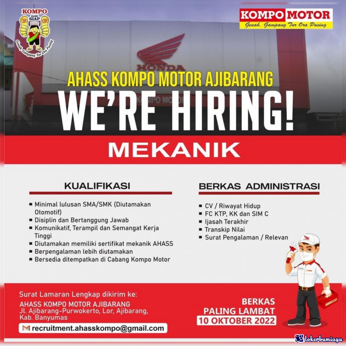 Kompo Motor Ajibarang