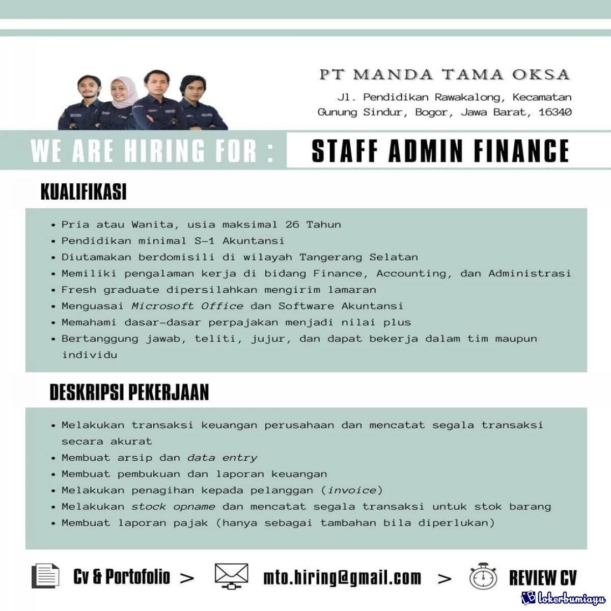 PT MANDA TAMA OKSA BOGOR