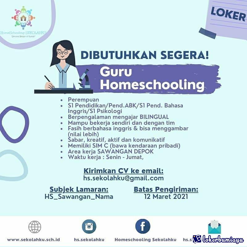 HOMESCHOOLING SEKOLAHKU DEPOK