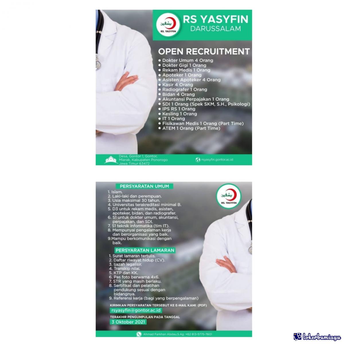 RS Yasyfin Darussalam Gontor