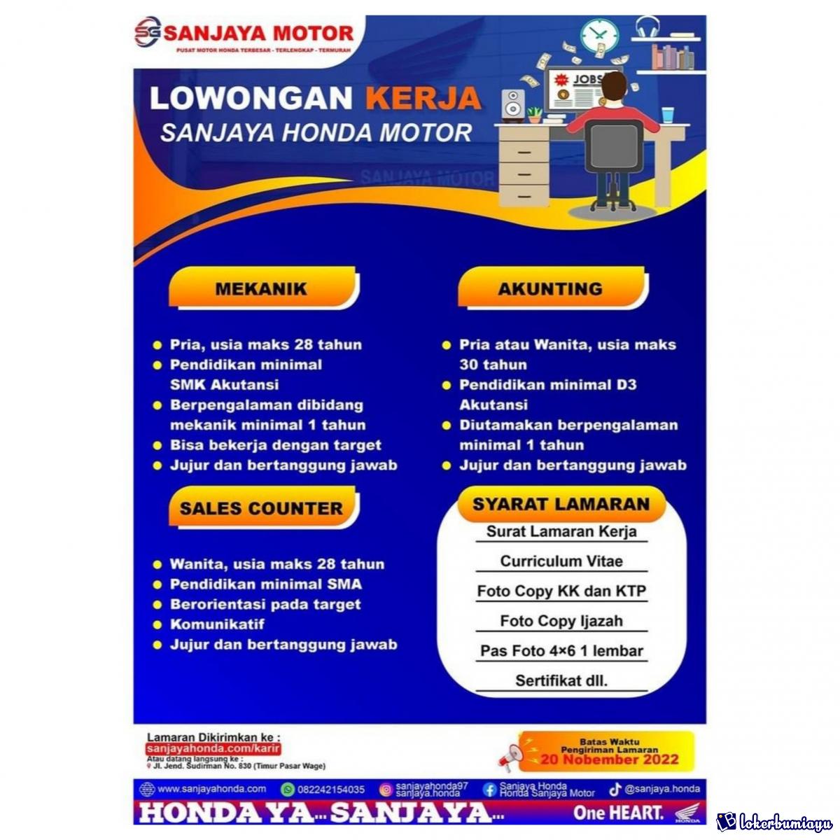 Sanjaya Motor Purwokerto