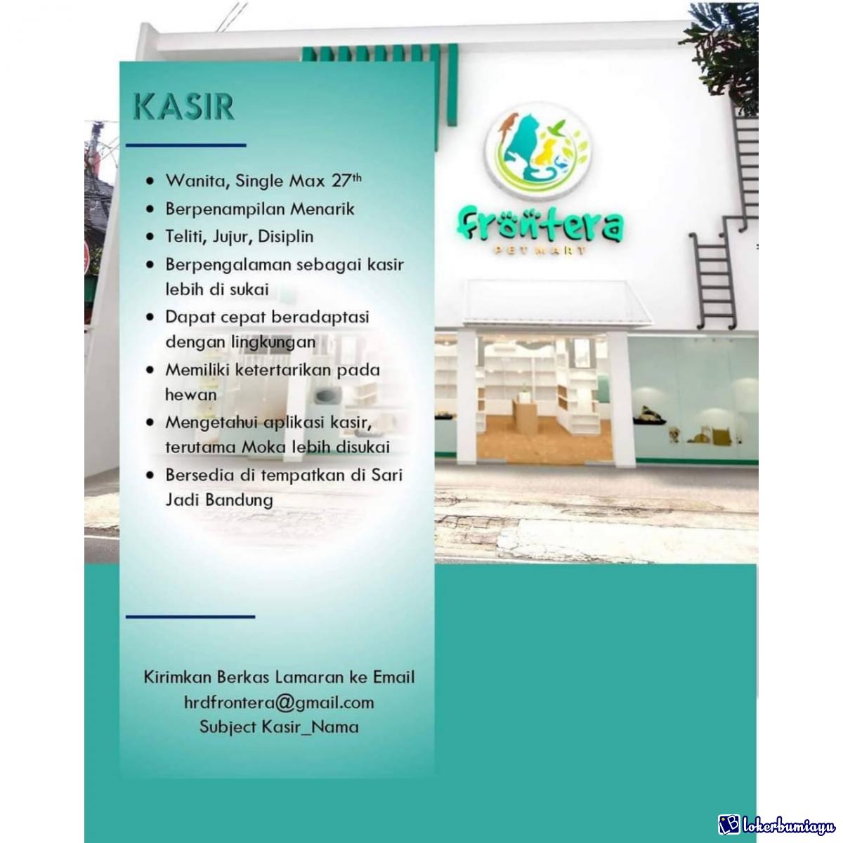 Frontera Pet Mart Bandung