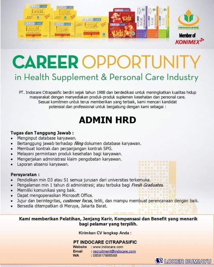 PT. Indocare Citrapasific