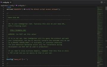 Membuat base URL dinamis sesuai ip atau domain server pada CodeIgniter
